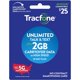 thumbnail image 1 of Plan para teléfonos inteligentes TracFone de 25 dólares para llamadas, mensajes de texto y 2 GB de datos ilimitados, 1 of 1