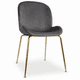 thumbnail image 2 of Silla Berta Velvet Base Dorada, 2 of 2