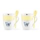 thumbnail image 1 of Tazas Lenox Butterfly Meadow 2 piezas amarillas, 1 of 4