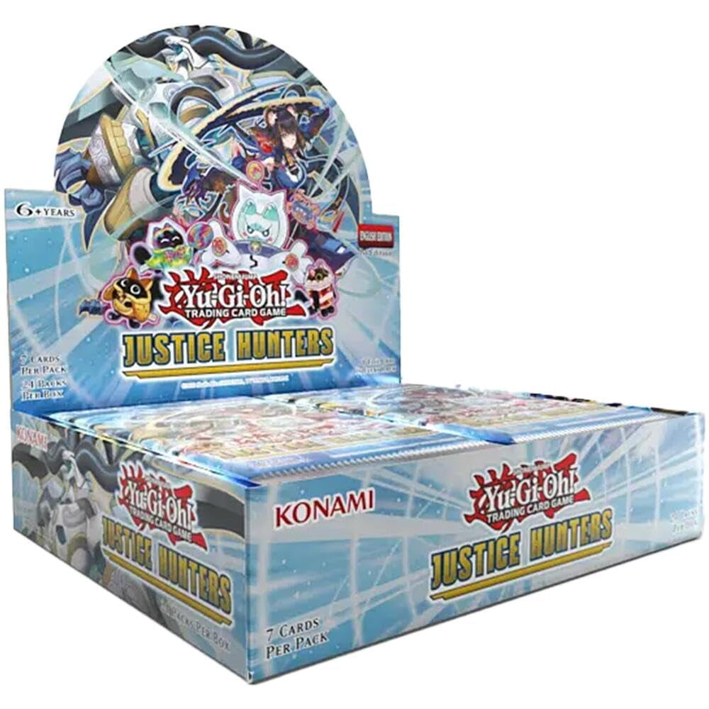Juego De Cartas Coleccionables Booster Box Yu-gi-oh! Cazadores De Justicia