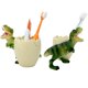 thumbnail image 5 of Porta cepillos de dientes FlidRunest 12 cm verde con diseño de dinosaurio, 5 of 7
