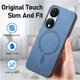 thumbnail image 2 of Magnetic Slim Case for Honor X7B with Camera Guard & Anti-Scratch Back Blue, 2 of 6