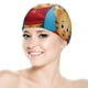 thumbnail image 5 of El vecindario de Daniel Tiger Gorro de Natación de Licra, Gorro de Baño de Tela Cómoda, Gorro Elástico Antideslizante para Hombres, Mujeres y Niños, 5 of 6