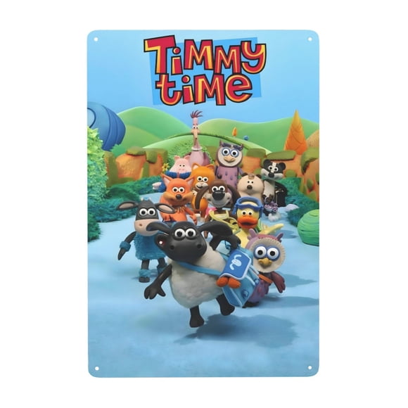 Cartel de Metal Timmy Time 30x20 cm