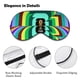 thumbnail image 3 of FIFA Antifaz para dormir, máscara de ojos para dormir con correas ajustables, antifaz de poliéster opaco, bloquea la luz para reducir la hinchazón ocular, regalo de viaje, 3 of 6