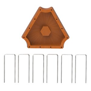 Ioensy - Comedero Para Tortugas Pequeñas, Tazón De Comida Para Dragones Barbudos, Semiacuático, Marrón