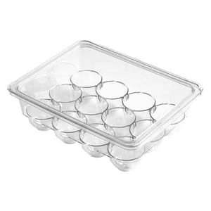 Bothyi - Organizadores De Huevos Para Frigorífico, Cajón Para Huevos, Bandeja Para Huevos, Estante Para Encimera De Frigorífico, 12 Rejillas