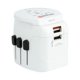 thumbnail image 4 of Adaptador de viaje SKROSS Pro Light con USB para más de 200 países, blanco, 4 of 9