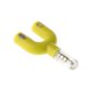 thumbnail image 3 of Adaptador Divisor De Cable Auxiliar De Audio De 3,5 Mm Para Auriculares PC Amarillo, 3 of 3