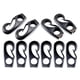 thumbnail image 3 of Gancho De Cuerda Elástica De Nailon Para Kayak, Color Negro, 10 Uds., Para Cuerdas De Choque, 3 of 3