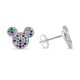 thumbnail image 2 of Aros de Plata 925 Minnie con Circones de Colores – la primera joya de verdad para ella, 2 of 3