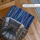 thumbnail image 4 of Alfombra Ramanta Home de algodón reciclado azul marino 61x91 cm, 4 of 9
