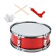 thumbnail image 3 of Tambor De Trampa De 11 Pulgadas Con Guantes, Instrumento De Percusión Para Niños, Niñas, Principiantes, Rojo, 3 of 5