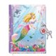 thumbnail image 1 of Diario DUDUBUY Sirena con candado para niños y niñas, 7 x 14 x 2 cm, 300 unidades, 1 of 5