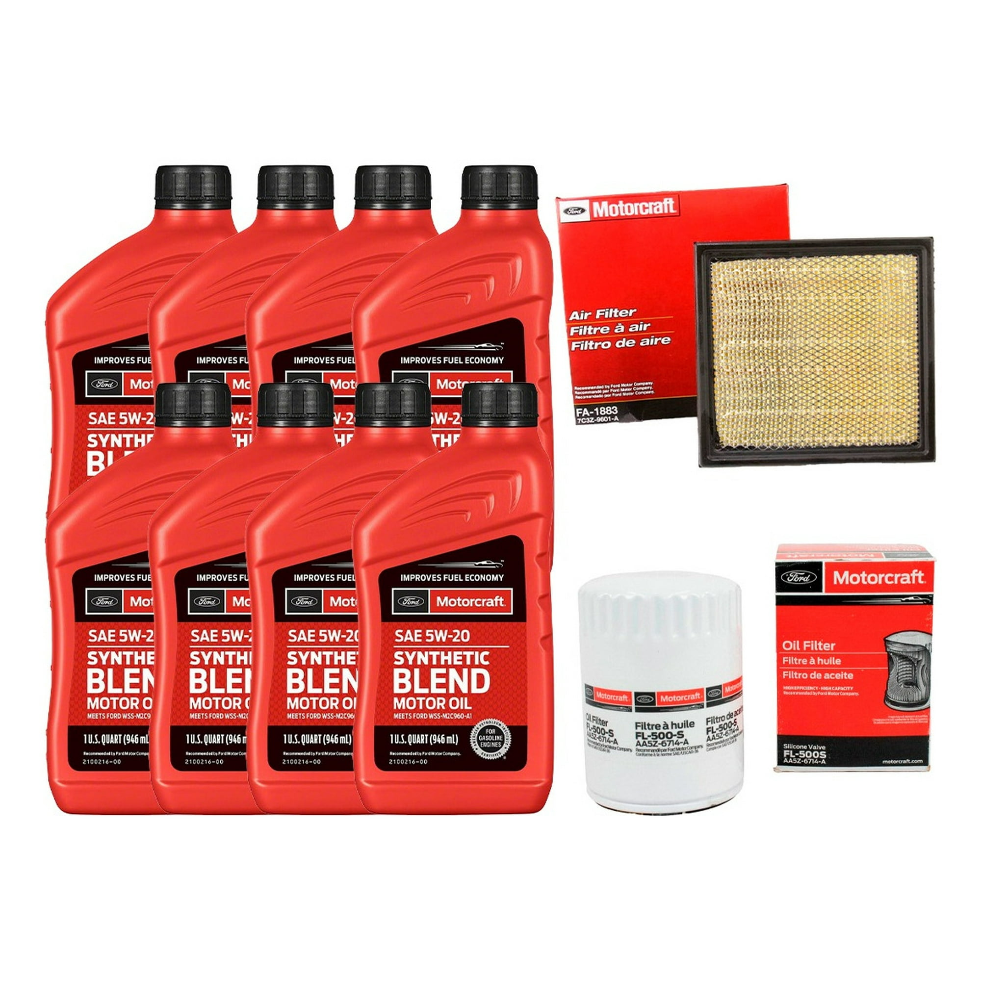 Motorcraft - Kit Mantención Ford F150 5.0 Filtro Aceite+aceite+aire