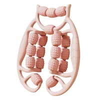 Magideal - Rodillo Masajeador 18 Ruedas Masaje Corporal Relajación Muscular Autoajuste Material Polimérico Adecuado Para Deportistas Pilates Gimnasio Hogar Rosa