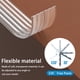 thumbnail image 3 of Protector De Esquinas De Pared Transparente Autoadhesivo Flexible Interior Y Exterior Mold, 3 of 6