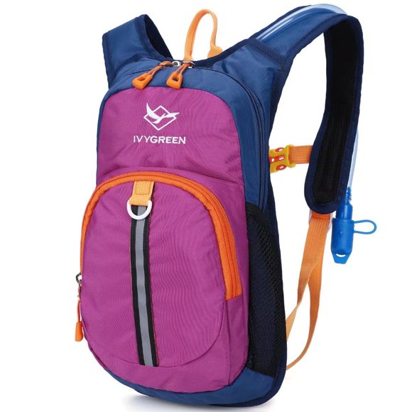 Mochila de Hidratación Ivygreen para Niños 8L con Bolsa de Agua de 1.5L