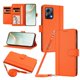 thumbnail image 1 of Funda Billetera Delgada para Xiaomi POCO X5, Cuero Sintético, Naranja, 1 of 6