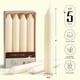 thumbnail image 2 of Velas cónicas Leor & Lair, color marfil, 6 pulgadas (paquete de 8), 2 of 3