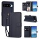 thumbnail image 2 of Funda Cartera Trébol para Google Pixel 8 Pro con Ranuras Tarjetas y Carga Inalámbrica Azul oscuro, 2 of 6