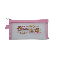 A Y G - Estuche Para Lapices Diseño Capibara Color Rosado