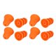 thumbnail image 3 of Almohadillas de silicona naranja Zopsc-1 8 piezas SE846/535/215, 3 of 9