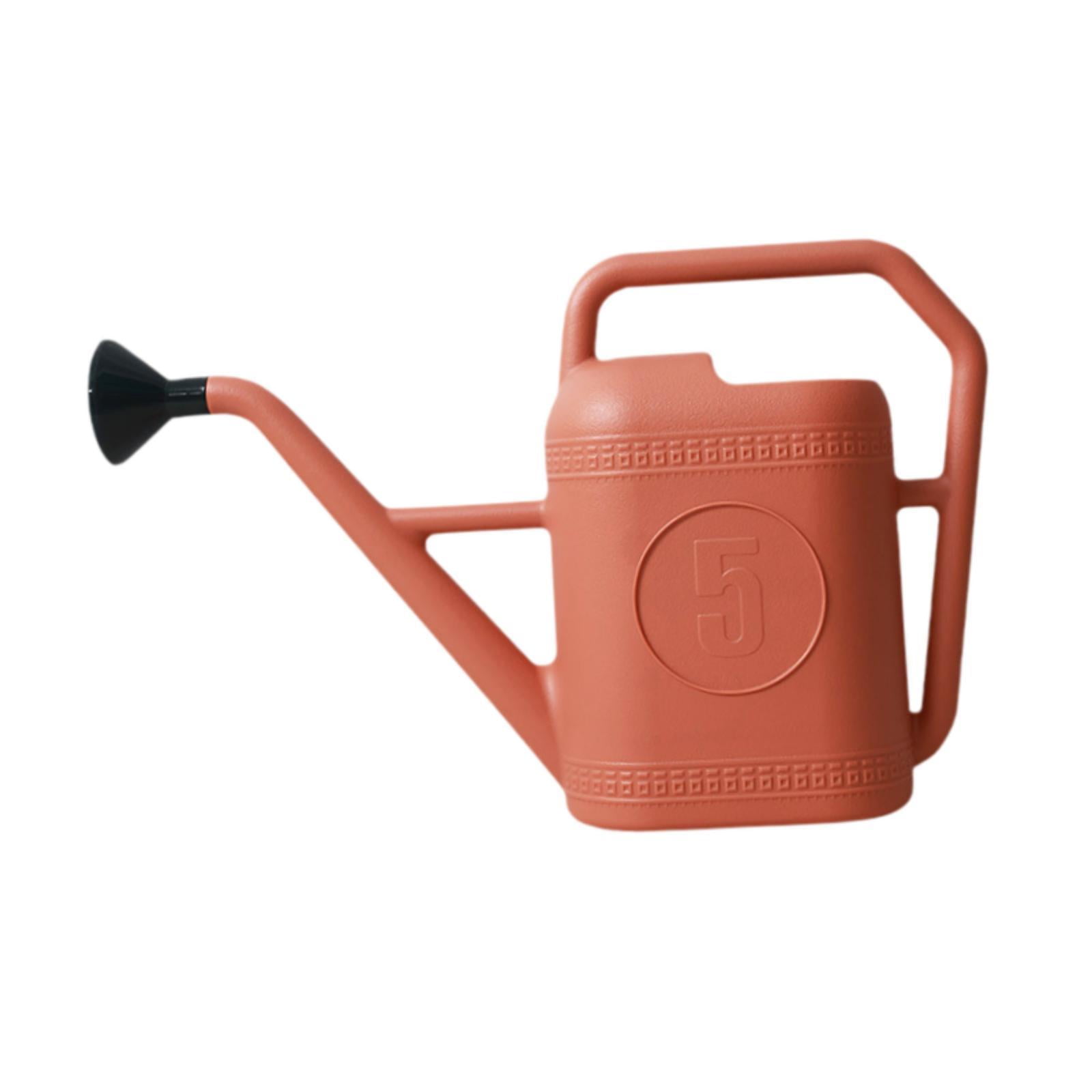 Magideal - Regadera, Regadera De Jardín, Macetero, Lata De Agua, Parterre De Flores Con Mango Portátil, Cabezal De Aspersor De Patio, Botella, Herramienta De Jar 5 Litros