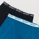 thumbnail image 4 of Bóxer Hombre Bipack Liso Mix Negro/Azul Corona, 4 of 5