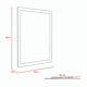 thumbnail image 5 of Espejo Catania Rectangular - Marco Sandblasting Gris, 5 of 5