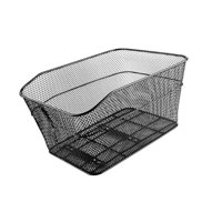 Magideal - Cesta Trasera Para Bicicleta, Cesta Metálica Para Bicicleta, Portaequipajes Resistente, Portaequipaje Trasero, Cesta De Almacenamiento Para Pelotas De