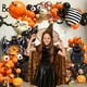 thumbnail image 3 of Balloon Arch Parready Halloween naranja/negro 120 unidades, 3 of 3