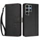 thumbnail image 3 of Funda Cartera Trébol para Samsung Galaxy S23 Ultra con Ranuras Tarjetas y Carga Inalámbrica Negro, 3 of 6