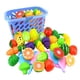 thumbnail image 1 of Los Ni?os Fingen El Juego De Roles Cocina Cortando Fruta Vegetal Comida Juguete 23 Piezas, 1 of 5