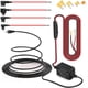 thumbnail image 1 of 1 juego de minicámara para tablero con puerto USB de 12 V, 30 V a 5 V, kit de cableado para agregar portafusibles de circuito y protección de bajo voltaje., 1 of 8