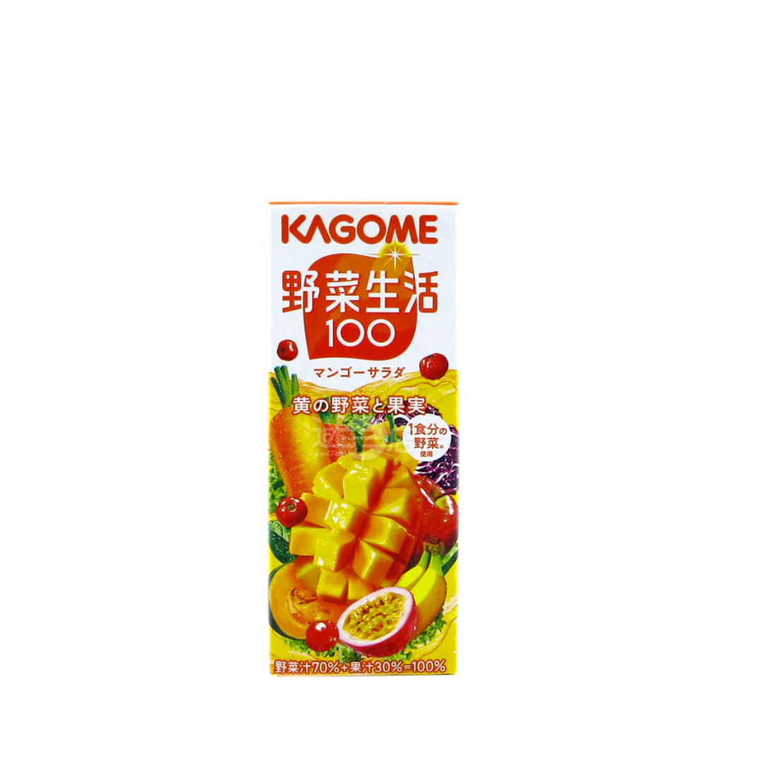 Kenko Foods - Jugo Ensalada Mango Vegetable Life 100 Kagome 200 Ml