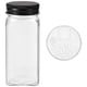thumbnail image 1 of Frascos de vidrio para especias con tapa, frascos de vidrio de 113 g, botellas para condimentos para especiero, gabinete y cajón., 1 of 5