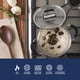 thumbnail image 4 of Juego de utensilios de cocina Oster Platinum Silverbolt Dutch Oven, 6 piezas, 4 of 9