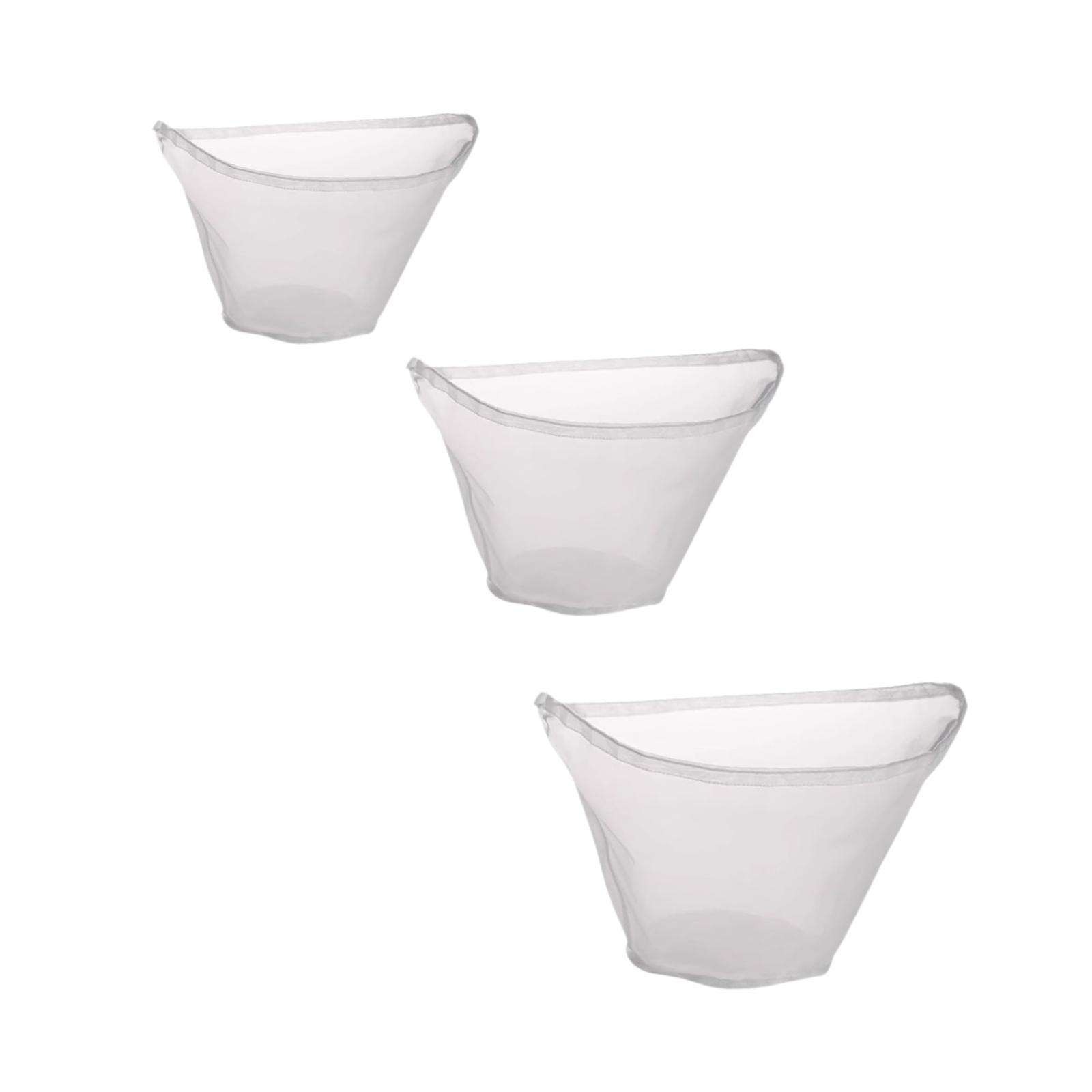 Bothyi - 3 Bolsas De Tela Para Queso Para Colar Leche De Frutos Secos, Bolsas Para Hornear Yogur Y Hacer Jugos.