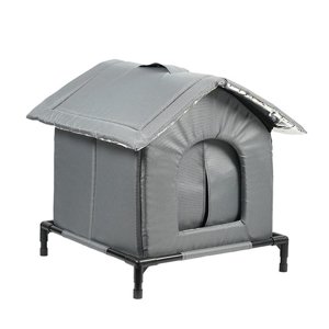 Ioensy - Casa Para Gatos Al Aire Libre, Refugio Impermeable Para Gatos Salvajes, Ideal Para El Patio Trasero En Invierno