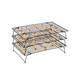 thumbnail image 2 of Rejillas 3 Niveles Galleta Pan Alimentos Acero Inoxidable 40x24.7 Cm, 2 of 3