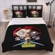 thumbnail image 1 of Parody Chucky Illustration Pattern Bedding Set. Soft And Comfortable Bedding Set Suitable for All Seasons, 1 of 5