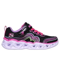 Zapatillas Urbanas Skechers Heart Lights Infantil | 302689L-Bkmt - Talla 33