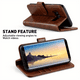 thumbnail image 1 of For Galaxy Note 8 Note 9 Note 10 Note 10 Plus Note 20 Note 20 Ultre Wallet Case, [Included Glass Screen Protector][RFID Blocking] Flip Folio Leather Cell Phone Cover With Credit Card Holder For Samsun, 1 of 3