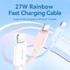 thumbnail image 2 of Cable de carga rápida Vention Lightning - USB-C-Rosa-2M, 2 of 3
