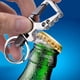thumbnail image 2 of Paquete de 2 llaveros abridores de botellas para autos para hombres y mujeres. Paquete de 2 llaveros con clip, llavero de acero inoxidable, llavero multiherramienta abridor de botellas. Llaveros para, 2 of 7