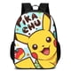 thumbnail image 1 of Pokemon Kids School Backpack Storage Bag Pikachu Anime Printed School Bag Teenager Student Cartoon Bookbag Outdoor Rucksack, 1 of 3