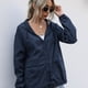 thumbnail image 4 of Chaqueta cortavientos impermeable para mujer Chaqueta cortavientos ligera con capucha para exteriores, 4 of 5