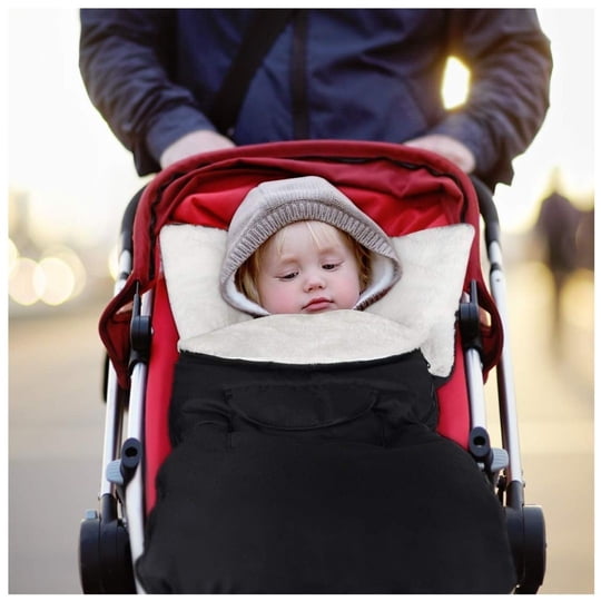 Oem - Saco Para Coche Bebe Impermeable Con Polar