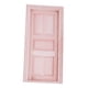 thumbnail image 5 of Juego de Muebles de Puerta en Miniatura para de Madera 1:12, Puerta única Externa de Simulación, Accesorios de Decoración Sin , Estilo C, 5 of 5